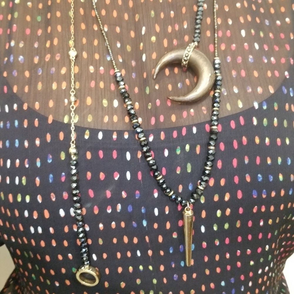 Beaded necklaces